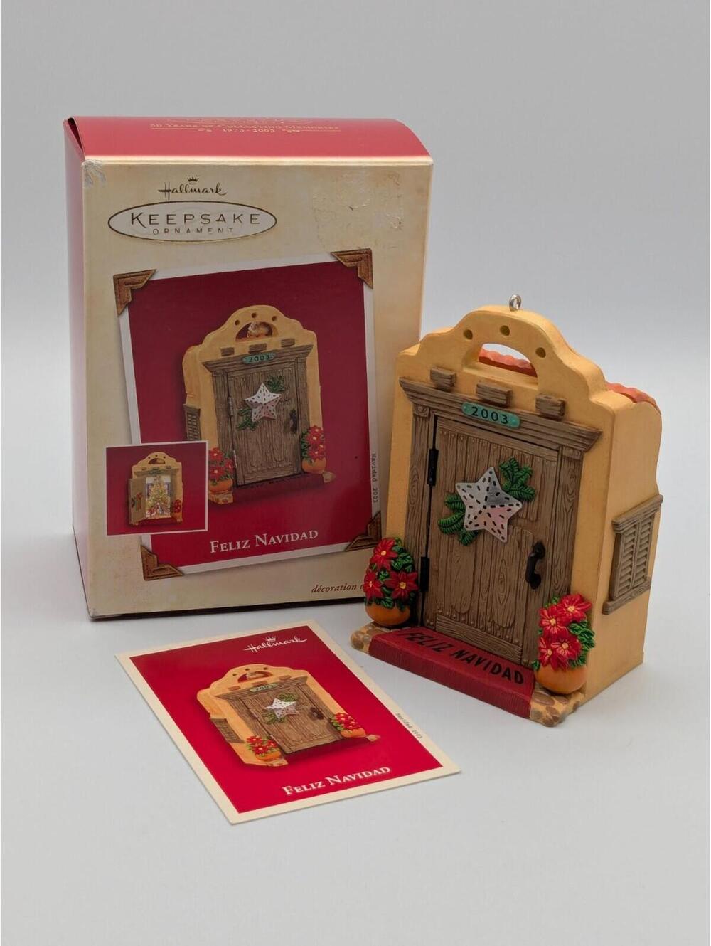 Hallmark Keepsake Feliz Navidad 2003, Vintage Christmas Ornament